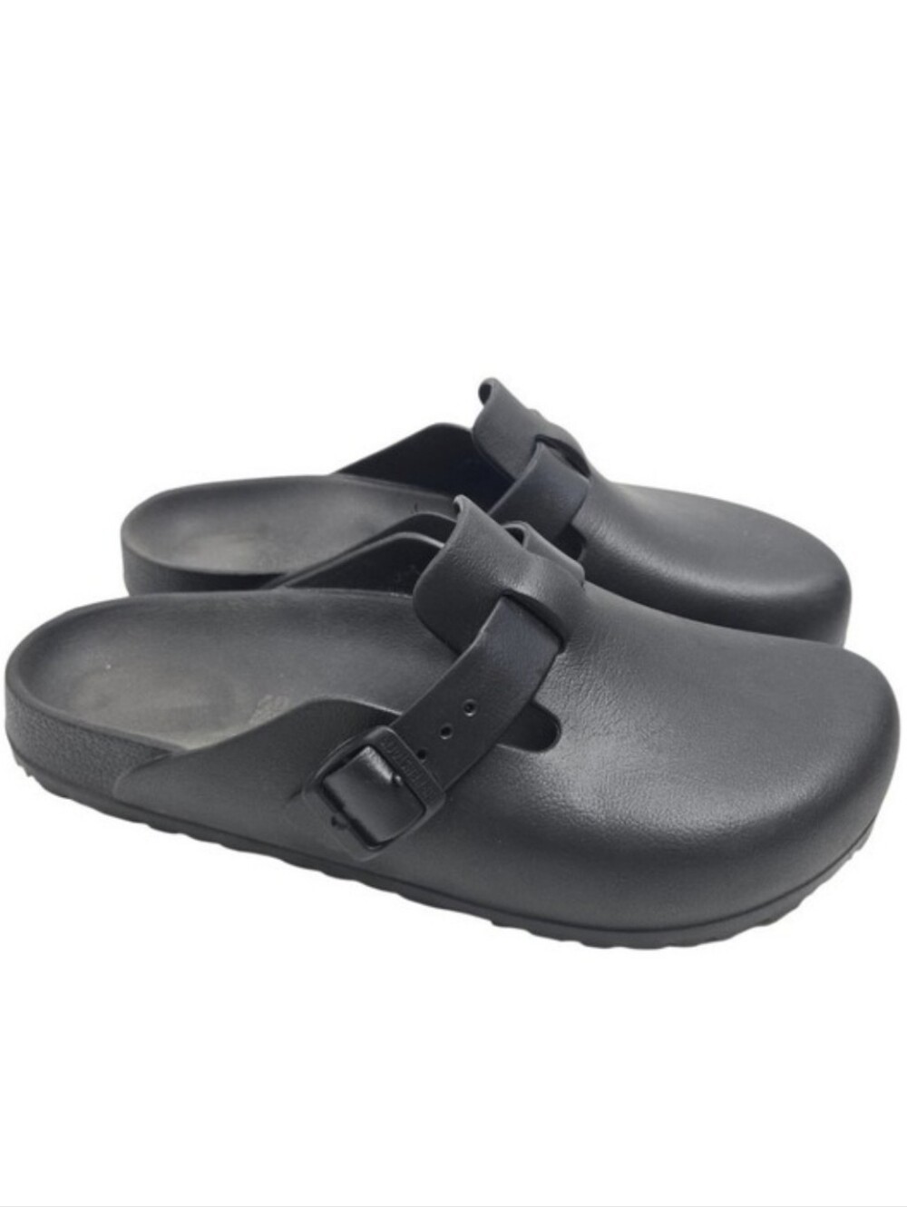 Birkenstock Boston EVA Black Clogs Women's Size 9 Molded Soft Comfort